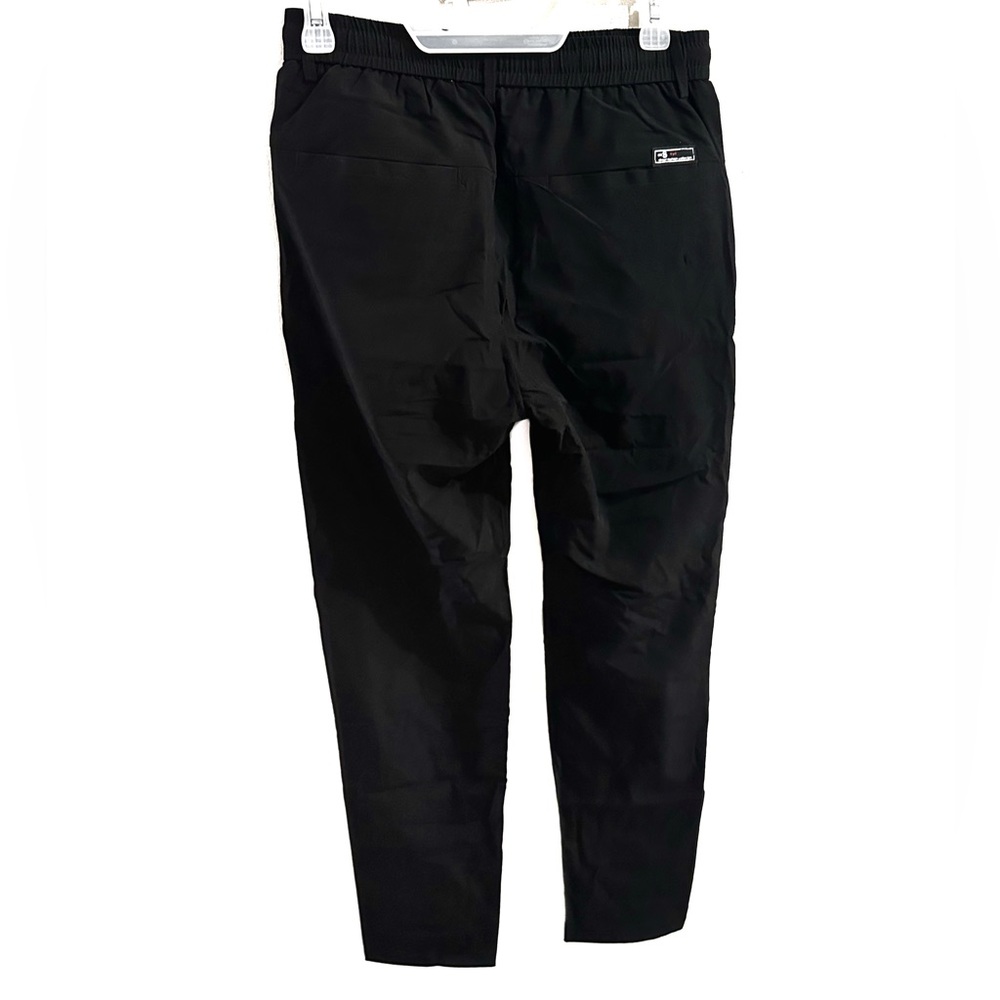 Drawstring Black Pants - Picture 3 of 4